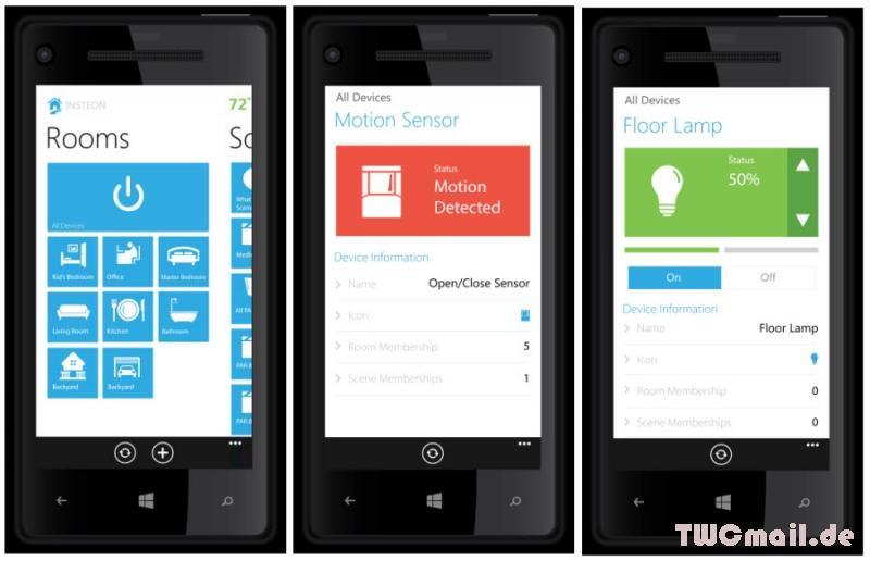 Insteon App für Windows Phone