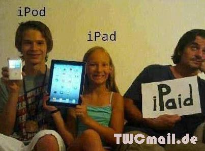 iFamily: iPod - iPad - iPaid