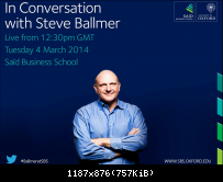 Steve Ballmer in Oxford