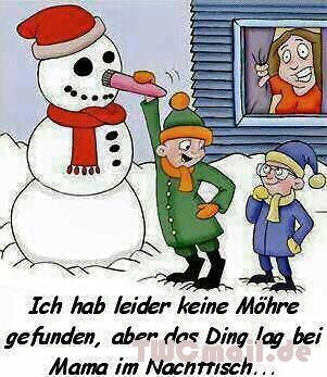 Ich hab keine Möhre gefunden