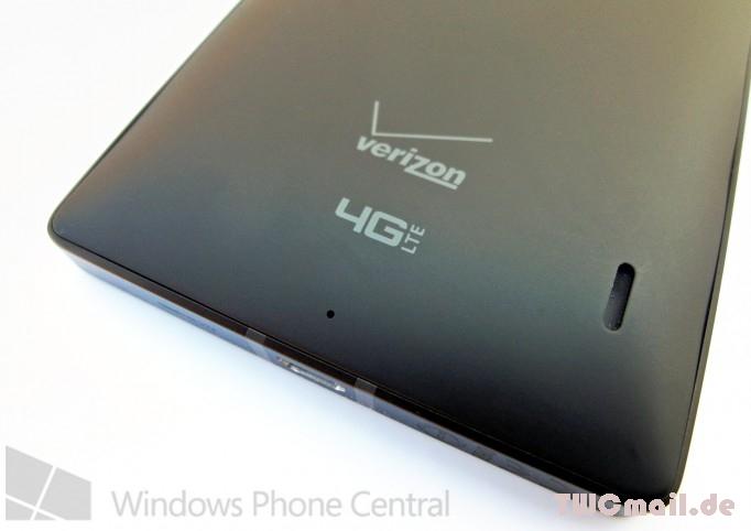 Verizon Lumia 929 rear bottom cleaned