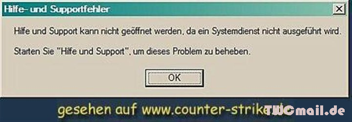 Windows-Fail Hilfedienst