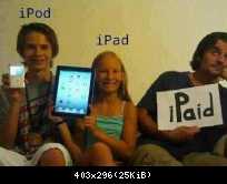 iFamily: iPod - iPad - iPaid